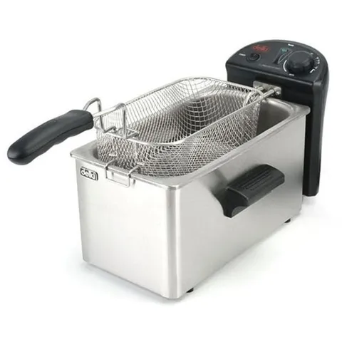 셀러허브 1 [룽스]튀김기 소형 가정 업소용 델키튀김기 6L 1구