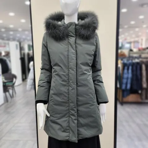 조이너스 조이너스 탈부착 폭스퍼 덕다운 패딩 JAEW1-WIH510GN