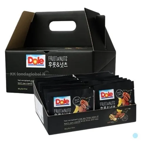 셀러허브 식품 Dole 돌 후룻 넛츠 견과류 한줌견과 건과일 20g 30봉