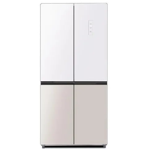 하이얼 세미빌트인 4도어 글라스 냉장고 HRS433MNWE [433L]