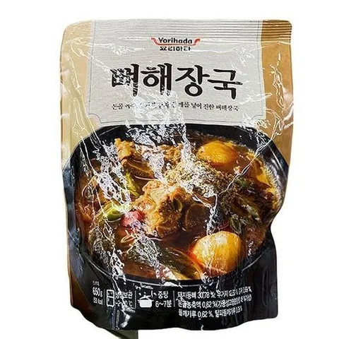 셀러허브 식품 요리하다 뼈해장국 650G X 1개 80375