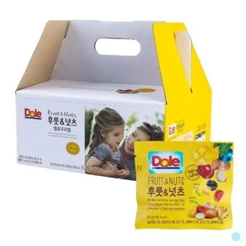 셀러허브 식품 Dole 돌 후룻 넛츠 옐로우라벨 견과류 영양 20g 50봉