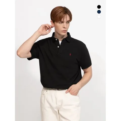 폴로 랄프로렌 [폴로랄프로렌] 폴로 남성 커스텀 슬림핏 메시 폴로 셔츠 PK 반팔 3종 택1