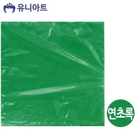 셀러허브 패션 [JHQRHK0Q_4B]유니아트 4절 (10매입) 연초록 (24번)