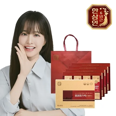 한삼인 [농협홍삼] 한삼인 홍삼정 스틱밸런스 10ml 32포 4세트+쇼핑백
