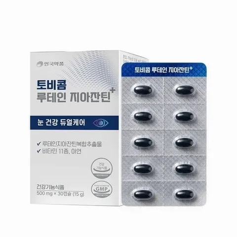 패션플러스 [토비콤] 안국약품 토비콤 루테인 지아잔틴 플러스 1박스26122236589483