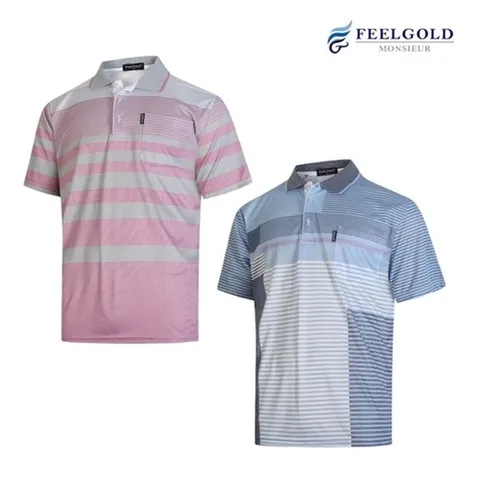 필골드 파크타운 기획 패턴 반팔 카라티셔츠 PT1207n7503 _P083818925