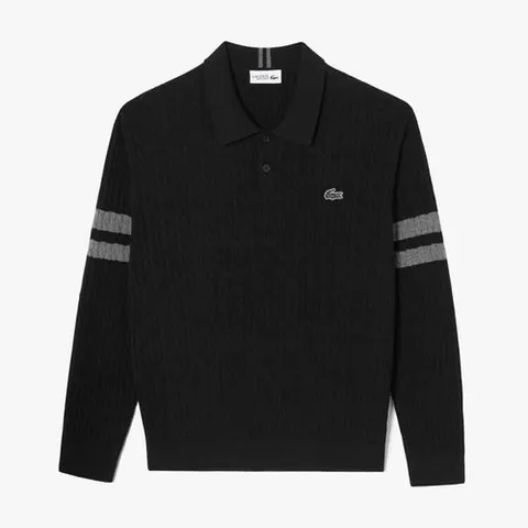 라코스테 LACOSTE 골프 케이블 폴로 스웨터 AH808E-56N 031