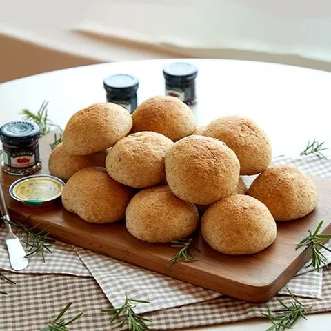 기타 [작심밀도]발아통밀 모닝빵 14개입 560g