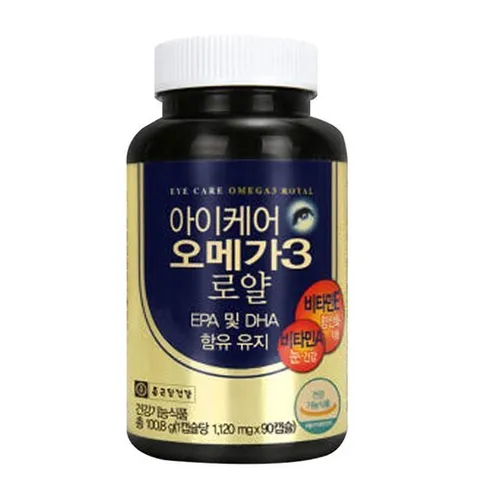 락토핏 종근당건강 아이케어 오메가3 로얄 90정