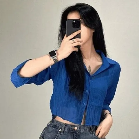 셀러허브 패션 [라일리여성의류] Rly 지니온 여자 시스루 거즈 셔츠 스타일리쉬 시크 (51685873)