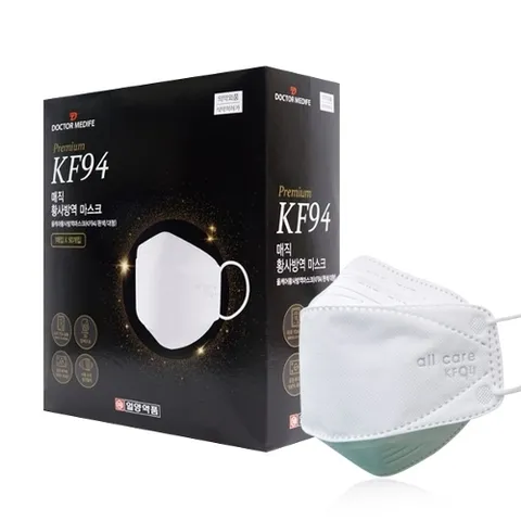 일양약품 국산 일회용  KF94 마스크 대형 100매
