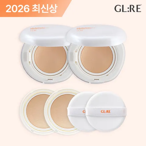 지엘리 멜라제로 앰플 쿠션 본품 2개+리필 2개