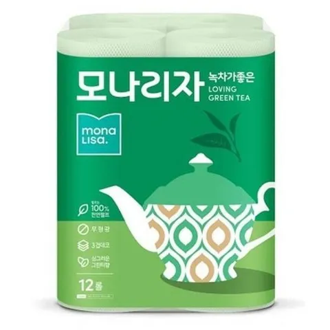 셀러허브 패션 [QNT704XX_56]녹차가 좋은 화장지 생필품 30mx12롤