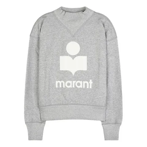 이자벨마랑 이자벨마랑 모비 스웨트셔츠 그레이 화이트 SW0003FA-A1M07E-GYWH