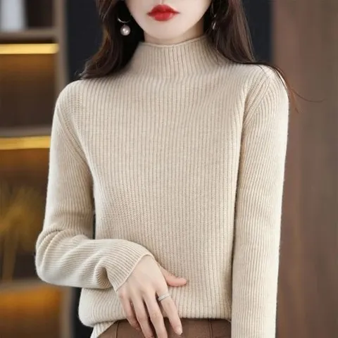 디에이치 클라임 반목 터틀넥 니트 스웨터_P329459011