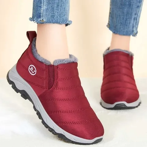 기타 여성패션슈즈 겨울 워킹화 드라이빙 슈즈 따듯한 방한화 선물