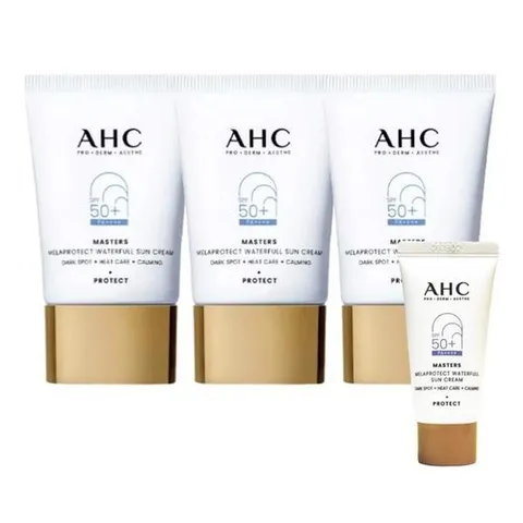 셀러허브 1 AHC 워터풀 선크림 40ml 3개+7ml 1개 박세리 멜라 프로텍트 홈쇼핑