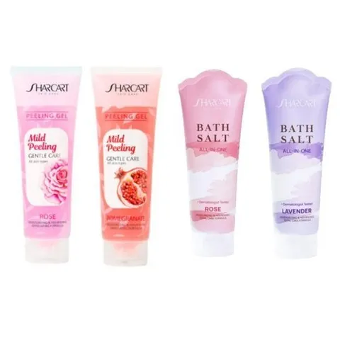 셀러허브 1 샤카트 필링 젤 로즈 석류 + 솔트 바디 스크럽 라벤더 (40833945)