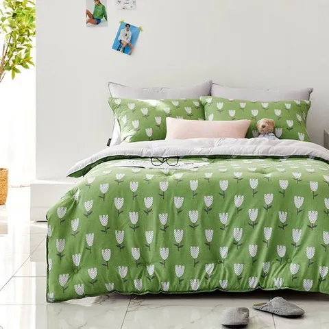 하우스웨어 국내생산 튤립 마이크로모달 리버서블 사계절이불 KK 색상 택1