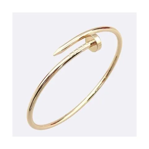 까르띠에 중고명품 Cartier(까르띠에) B6048115 18K 핑크 골드 JUSTE UN CLOU 저스트 앵끌루 팔찌 SM - 15호