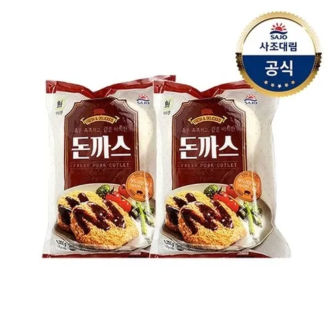 사조대림 [대림냉동] 대림선 돈까스 1,350g x2개