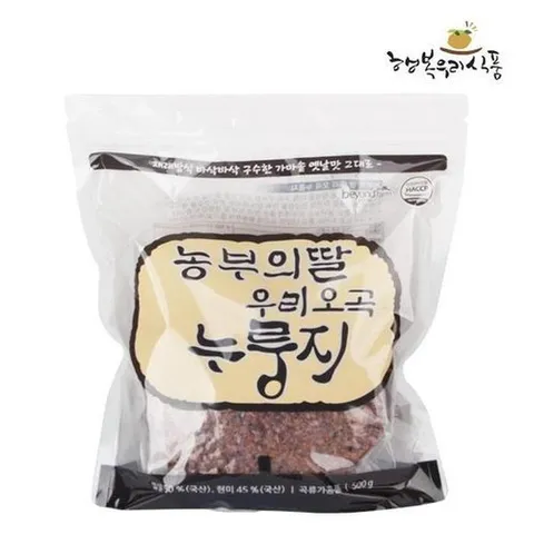셀러허브 1 스윗 행복우리식품 오곡누룽지 500g 누구나