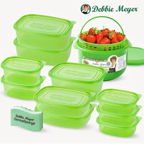 데비마이어 HC 채반 반찬통 야채 보관용기 샐러드용기 소분용기 7세트 12p