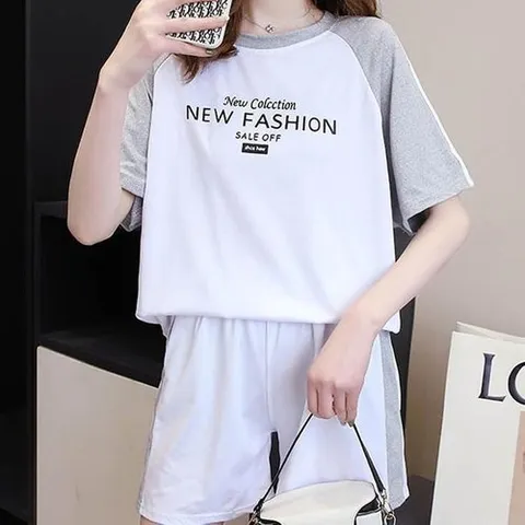 셀러허브 패션 [QNR92WZY_58]세트 편한 여름운동복 여름 반팔 실내복