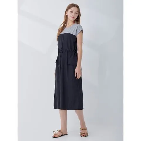 카인드베리 바스락 캡소매 원피스 KOOPQ603 2colors_P433899615