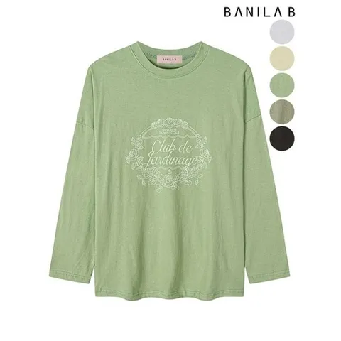 바닐라비 여성 가드닝 롱슬리브 티셔츠_P415450615