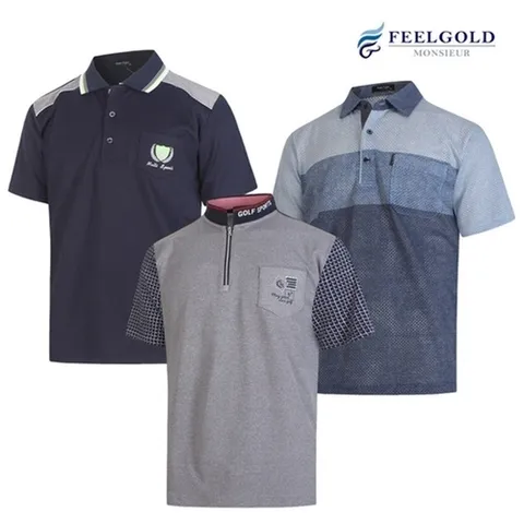 필골드 파크타운 디지털 패턴 반팔 카라티셔츠 PT811n833 _P083818917