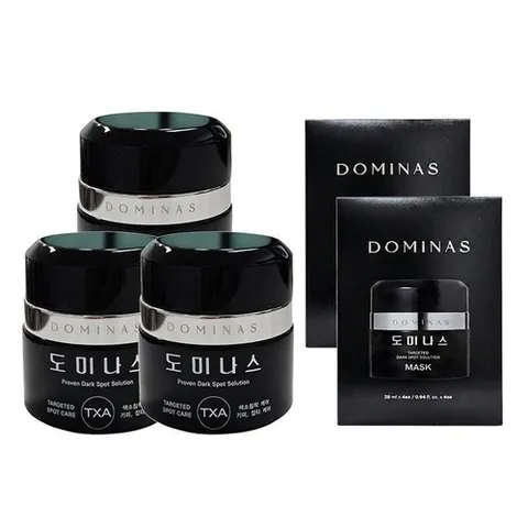 셀러허브 1 [TG도미나스] 도미나스 크림 6세대 50g 3개 + 도미나스 크림 마스크팩 2박스(28ml 8매 (46086894)