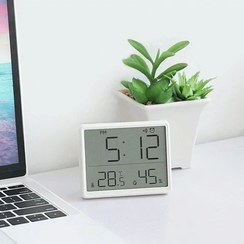 패션플러스 [더에잇] 스마트BIG LCD 온습도 알람시계