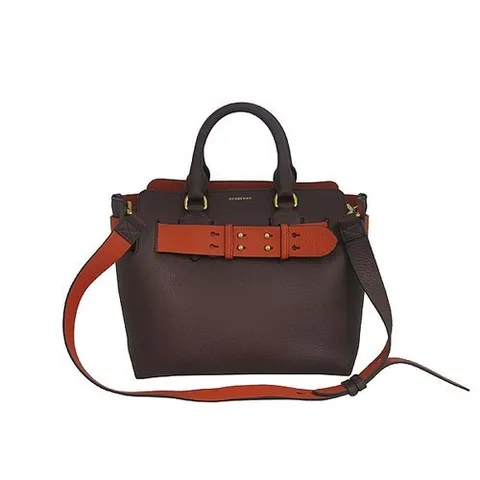 버버리 고이비토 중고명품 Burberry(버버리) 407738 와인 레더 스몰 벨트백 2WAY