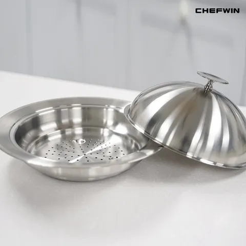 쉐프윈 316STS 멀티스티머 돔 뚜껑 세트