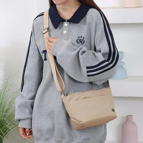 셀러허브 1 [룽스]백 핸드 폰 지갑 가방 베이지