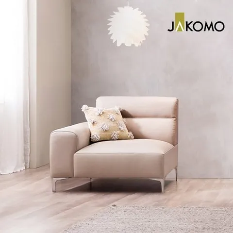 자코모 모어 모듈 1인 천연면피 소가죽 모듈(좌식/일반)