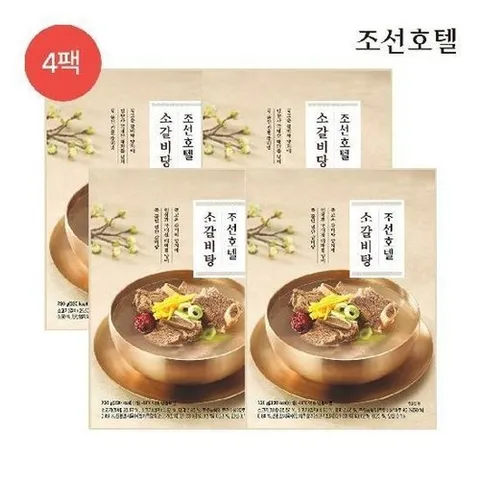 조선호텔앤리조트 소갈비탕 730g X 4팩 (직)_P436621561