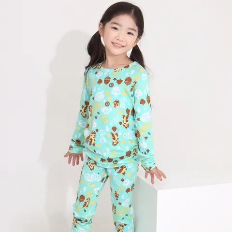 패션플러스 [프리미에팜] 칩앤 데일 아동 퍼니 후라이스 내복세트 MI