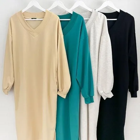 셀러허브 패션 빅사이즈브이넥원피스 T658L501 포텐스브이포밍원피스 AR