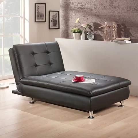 보루네오 [착불]모닝듀 접이식 가죽 소파베드 LT029