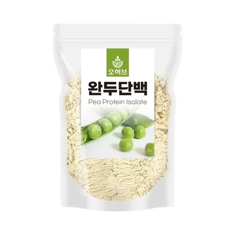 오허브 완두콩단백질분말 500g 식물성 단백질 프로틴 보충제 쉐이크 웨이 NON GMO_P314317424