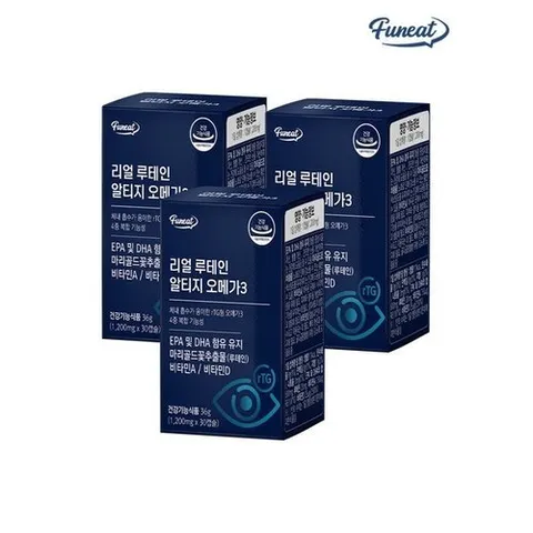 퍼니트 리얼 루테인 알티지 오메가3 3박스 3개월분_P314830901