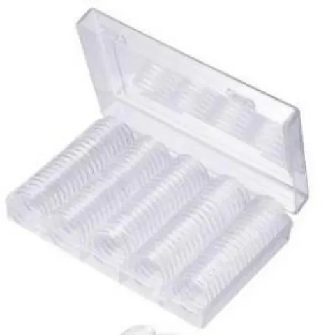 셀러허브 패션 [JHQRXHT3_4A]코인보관함 동전 화폐 케이스 100pcs 취미