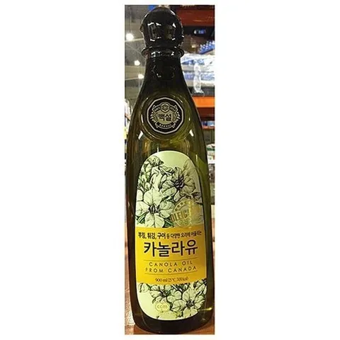 셀러허브 패션 [JHN51884_52EP]참기름 라이트(백설 식용유 카놀 0.9L)X12