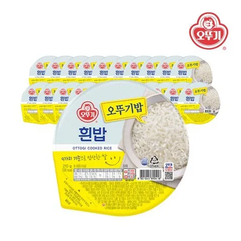 오뚜기 맛있는 오뚜기밥 210G x 24개(1박스)