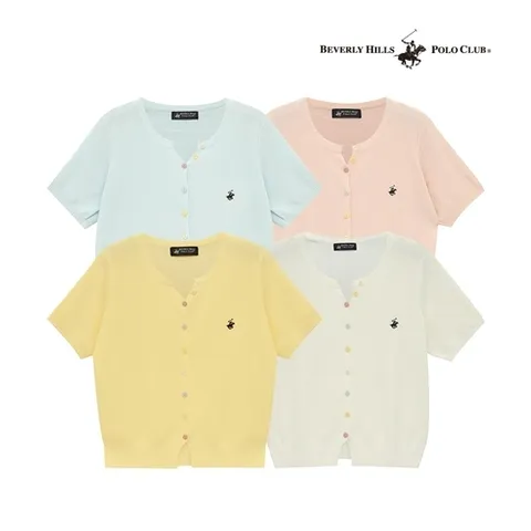 비버리힐스폴로클럽 비버리힐스폴로클럽 A40TK012L2 우먼 반팔니트DJ