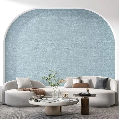 패션플러스 [제이앤엘글로벌탑스] 단열벽지 1알찬mX10m 타탄 오가닉 블루/단열재 셀프도배 (43969066)