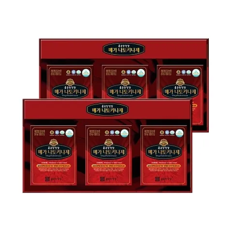 종근당건강 메가나토키나제 30정X3통X2박스 6개월분